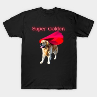 Super Golden-Golden Retriever Energy T-Shirt